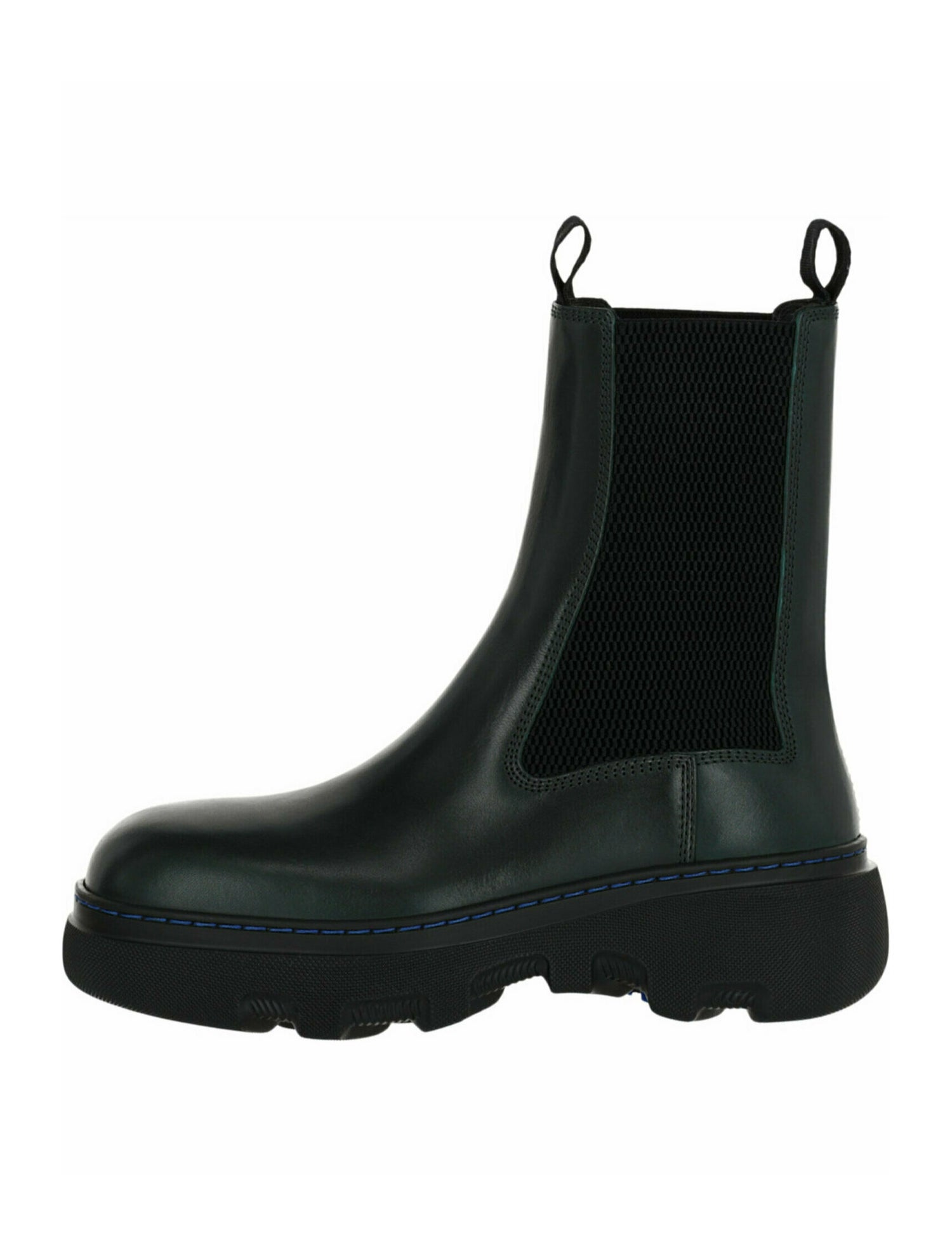 Burberry Calf Leather Chelsea Boots w/ Tags